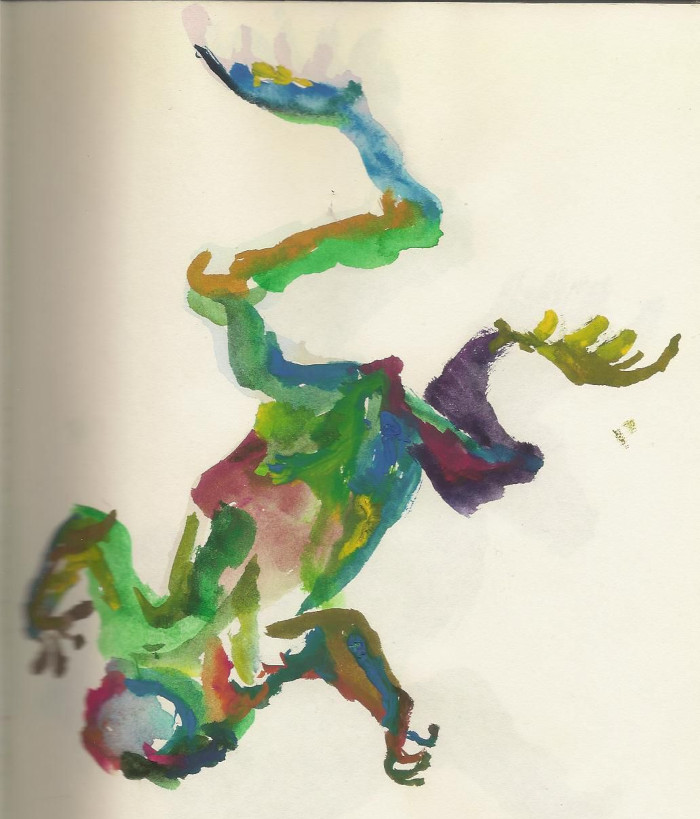 Aquarell Vorlage, Gouache
