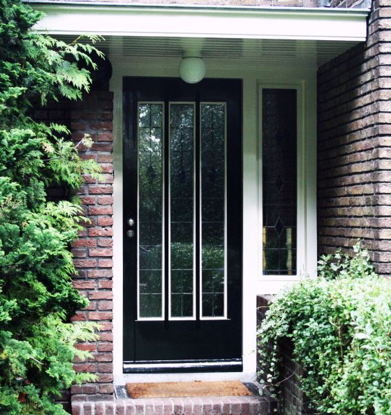 Glas-in-lood in isolatieglas.