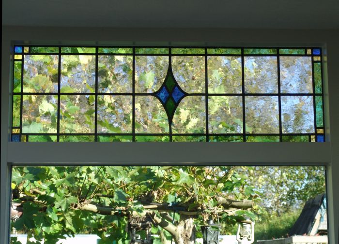 1 van 5 glas-in-lood in isolatieglas 