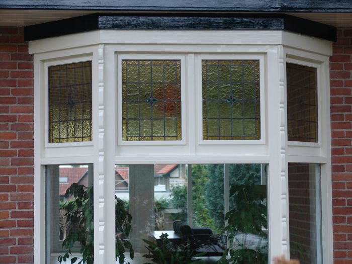 Restaureren en isoleren van glas in lood, Amersfoort 2014