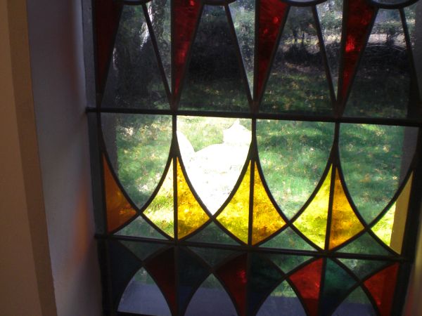 Breuk antiekglas