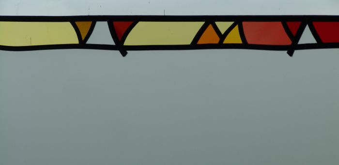 Detail met doorstekend lood