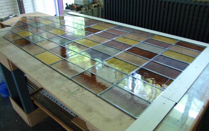 Glas in lood overgelood door AvD-Glas, Gevenich (D) 2015