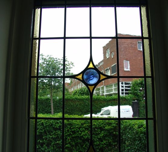Detail Verglasung links
