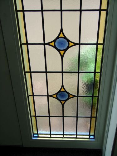 Detail Bleiverglasung rechts