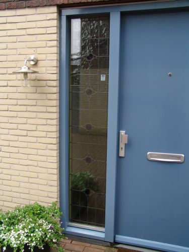 Aussenansicht der Bleiverglasung