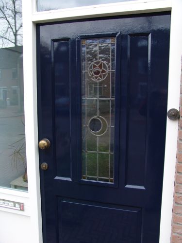 Gepatineerd lood in dubbelglas