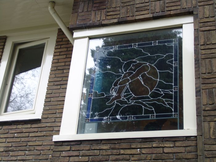 Buitenaanzicht door isolatieglas