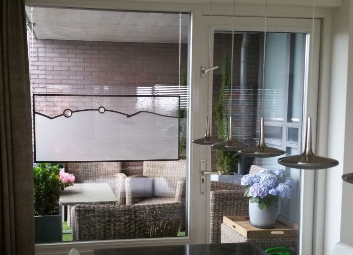 Moderne Bleiverglasung Aufh�nger f�r Neubauwohnung.