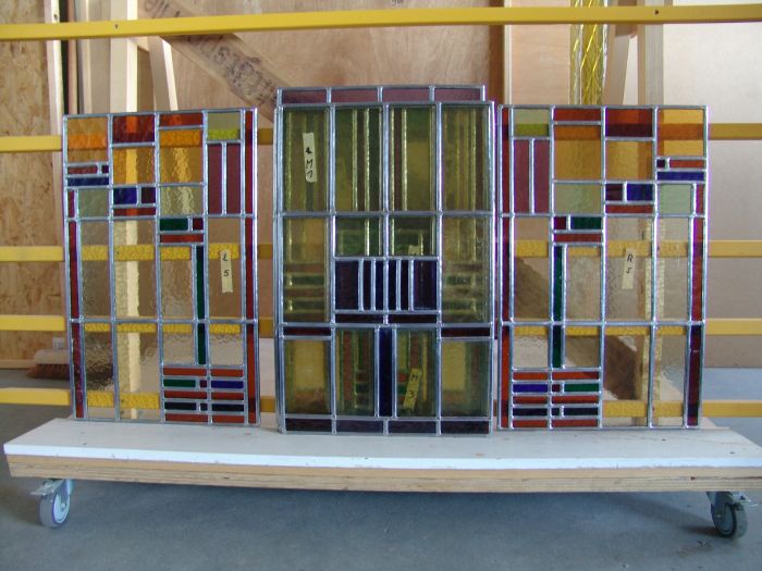 Glas in lood in onze werkplaats