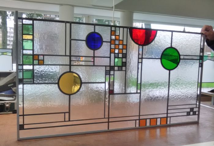 Glas in lood in onze werkplaats