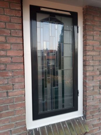 Ontwerp voor glas in lood in dubbelglas