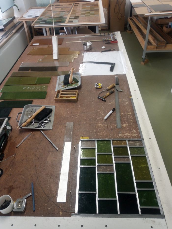 Glas in lood voor kapel bij AvD-Glas