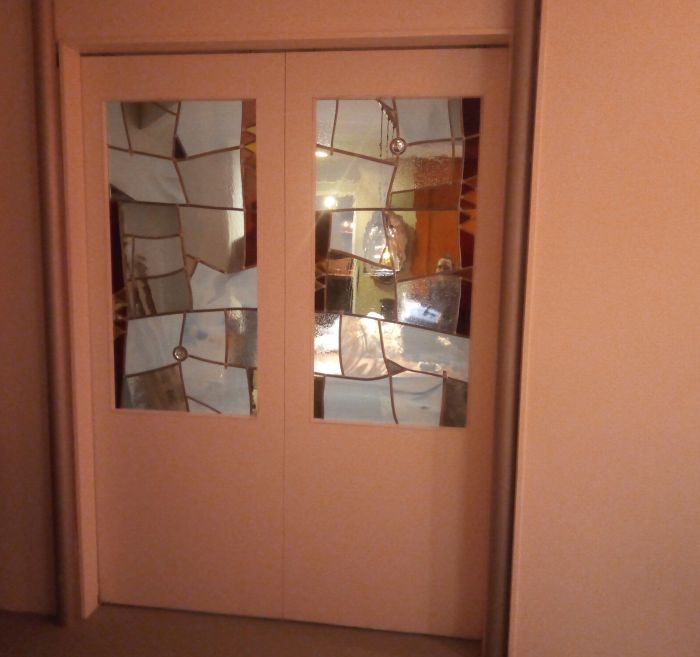 Aanzicht van slaapkamer naar woonkamer