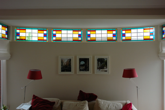 Geplaatst tegen isolatieglas