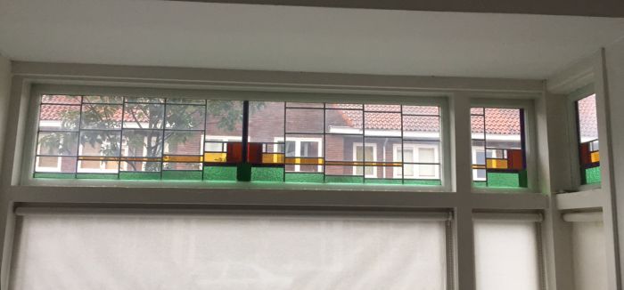 Oud glas in lood in isolatieglas