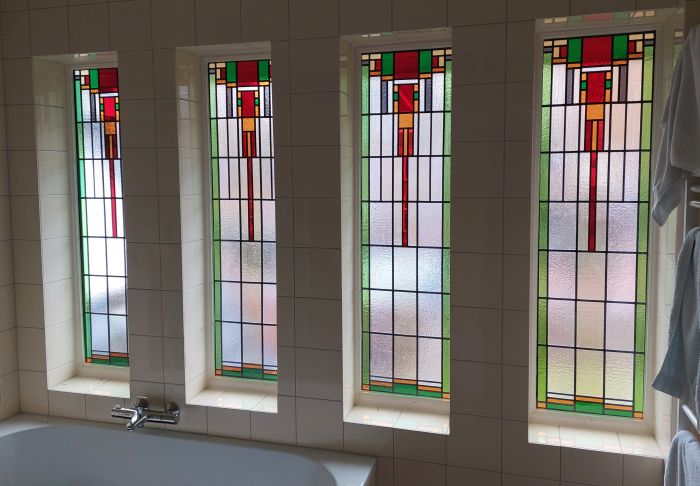Glas in lood in isolatieglas geplaatst door AvD-Glas