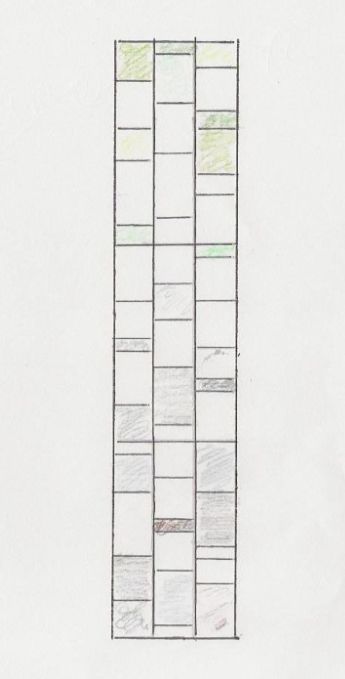 Industrieel glas in lood ontwerp