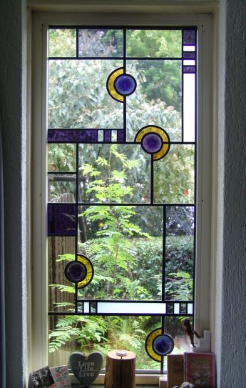 Tijdloze glas in lood hangers