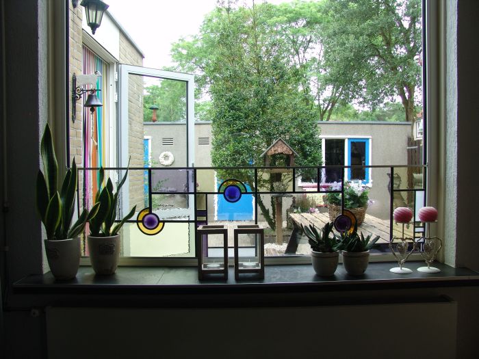 Tijdloze glas in lood hangers