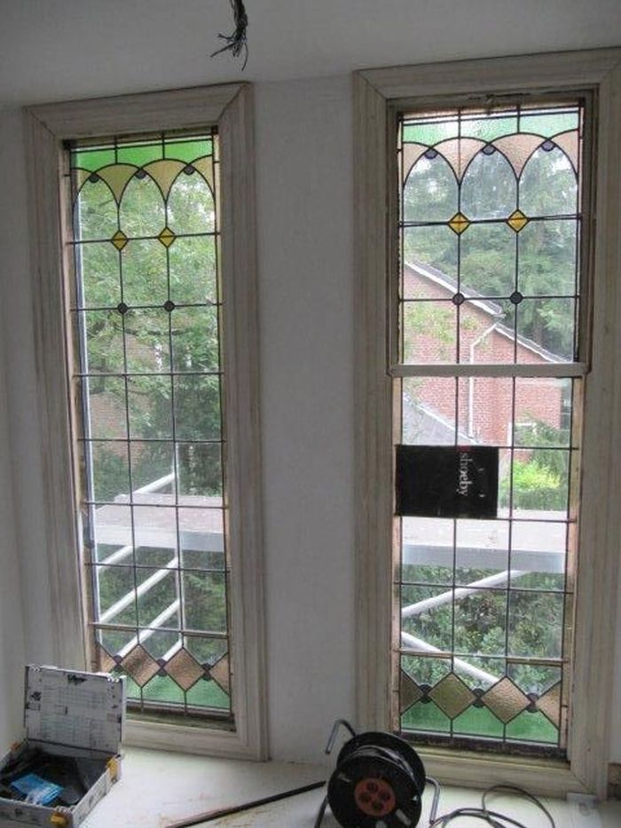 Glas in lood voor restauratie door AvD-Glas, Baarn 2011
