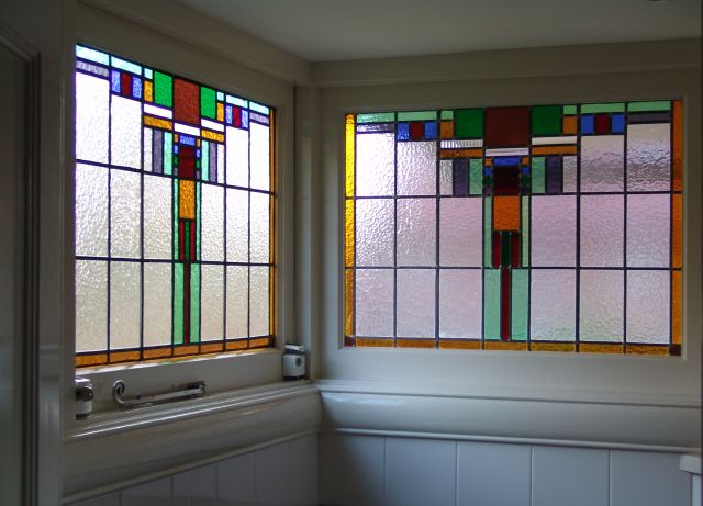 Bestaand glas in lood hersteld en overgelood
