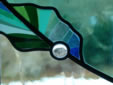 Glas in lood in voordeur, B�rs (Oostenrijk) 2007