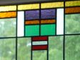 Glas-in-lood volgens bestaand voorbeeld, Zeist 2006