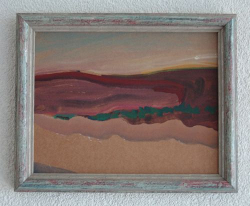 Marokko, kloof bij Er Rachidia, 25 x 20cm
